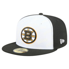 Boston Bruins New Era Repeat Two-Tone 59FIFTY Fitted Hat
