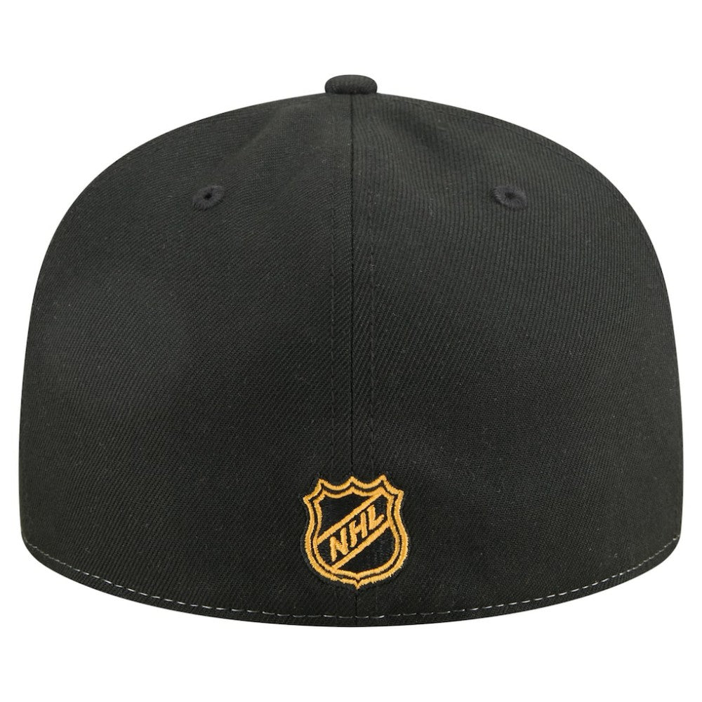 Boston Bruins New Era Repeat Two-Tone 59FIFTY Fitted Hat