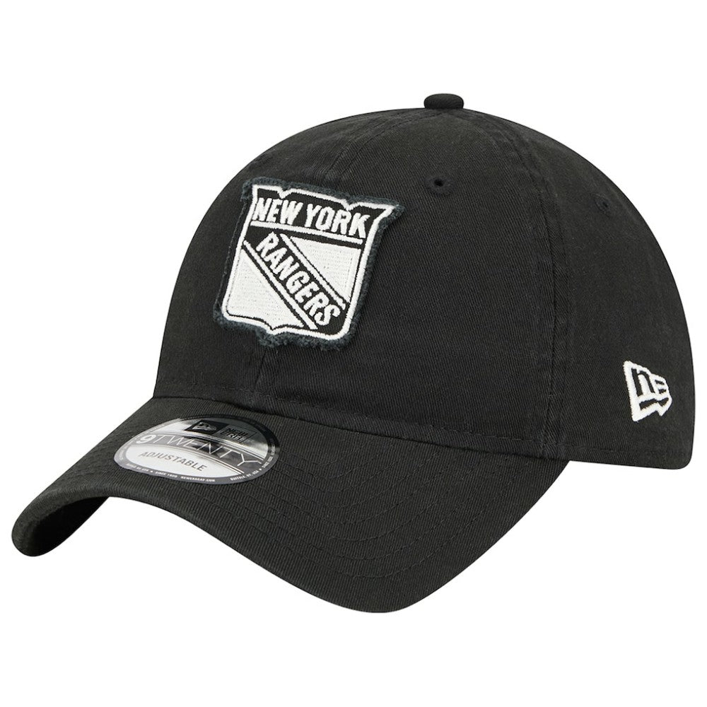 New York Rangers New Era Stamp Fabric Applique 9TWENTY Adjustable Hat