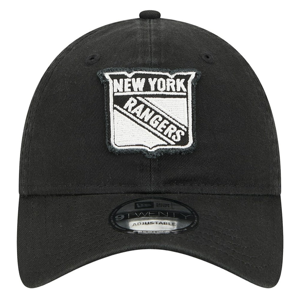 New York Rangers New Era Stamp Fabric Applique 9TWENTY Adjustable Hat