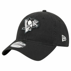 Pittsburgh Penguins New Era Stamp Fabric Applique 9TWENTY Adjustable Hat