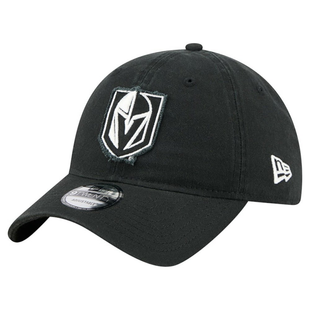 Vegas Golden Knights New Era Stamp Fabric Applique 9TWENTY Adjustable Hat