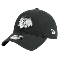 Chicago Blackhawks New Era Stamp Fabric Applique 9TWENTY Adjustable Hat