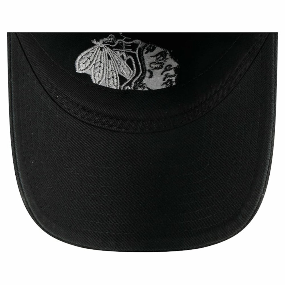 Chicago Blackhawks New Era Stamp Fabric Applique 9TWENTY Adjustable Hat