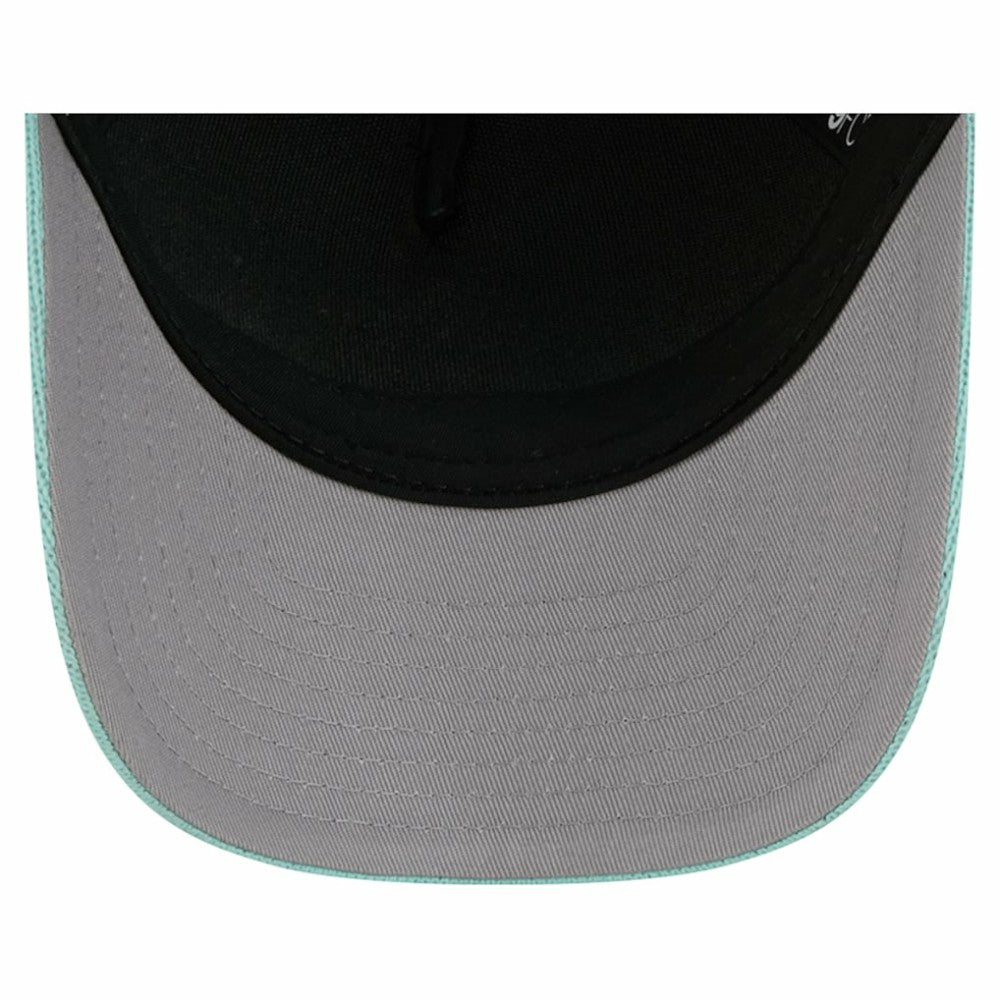 Seattle Kraken New Era Hockey Sock 9FORTY A-Frame M-Crown Adjustable Trucker Hat