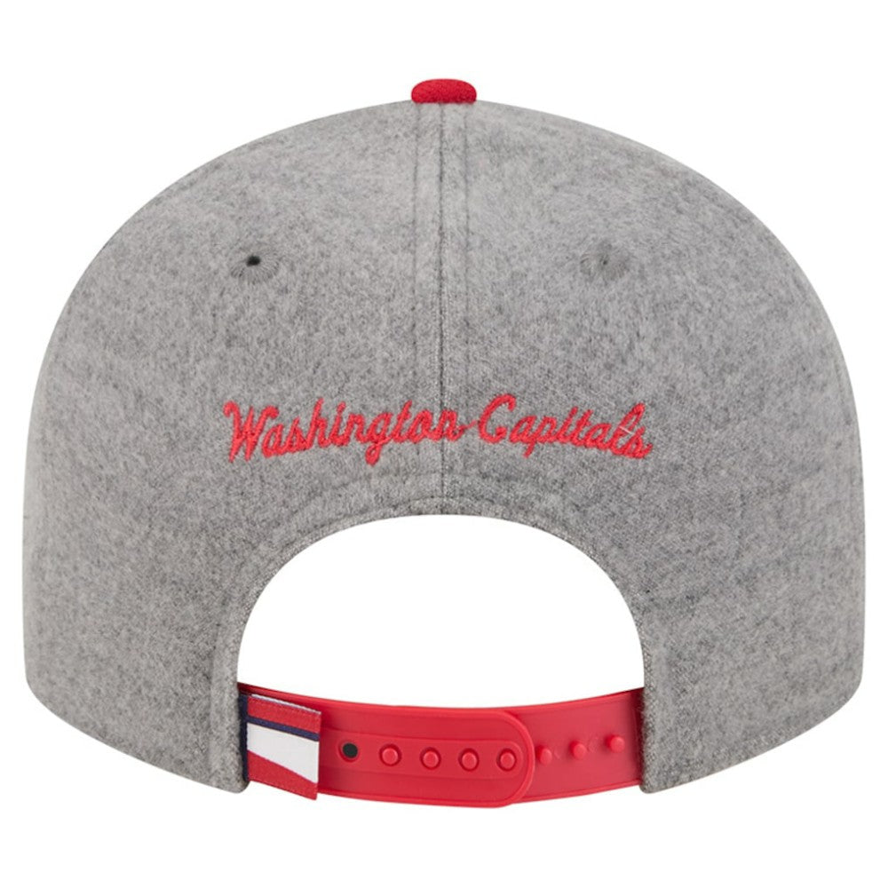 Washington Capitals New Era Wool Pin Low Profile 9FIFTY Snapback Hat