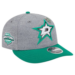Dallas Stars New Era Wool Pin Low Profile 9FIFTY Snapback Hat