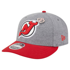 New Jersey Devils New Era Wool Pin Low Profile 9FIFTY Snapback Hat