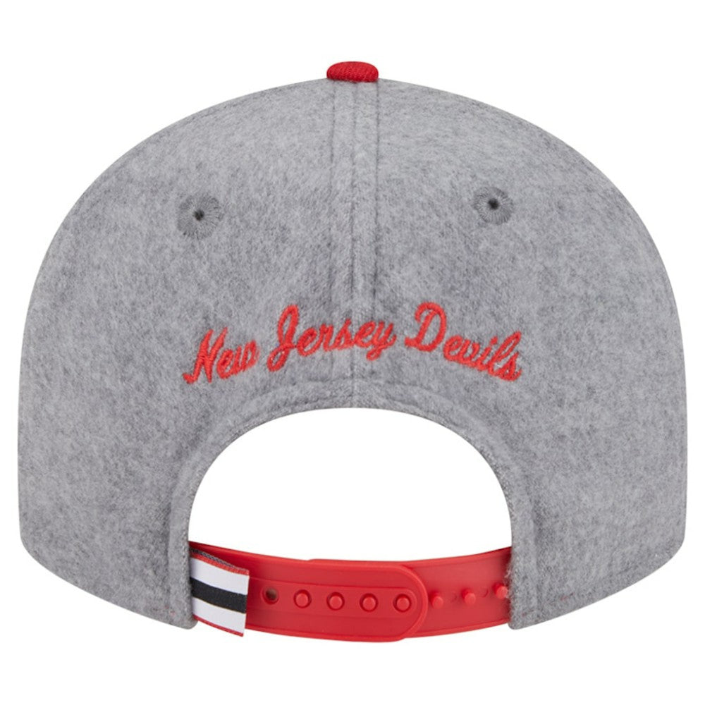 New Jersey Devils New Era Wool Pin Low Profile 9FIFTY Snapback Hat