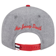 New Jersey Devils New Era Wool Pin Low Profile 9FIFTY Snapback Hat