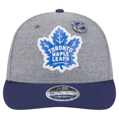 Toronto Maple Leafs New Era Wool Pin Low Profile 9FIFTY Snapback Hat