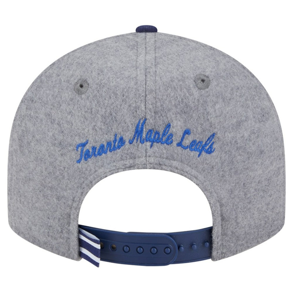 Toronto Maple Leafs New Era Wool Pin Low Profile 9FIFTY Snapback Hat
