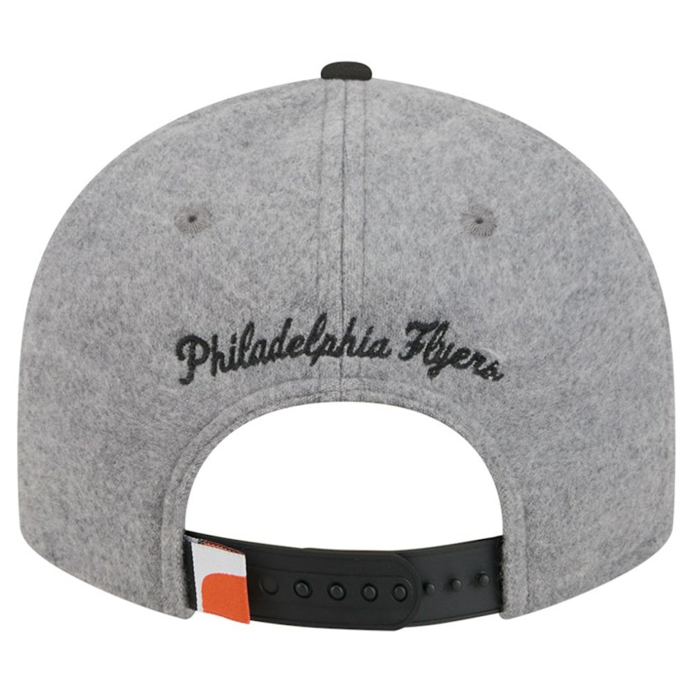 Philadelphia Flyers New Era Wool Pin Low Profile 9FIFTY Snapback Hat