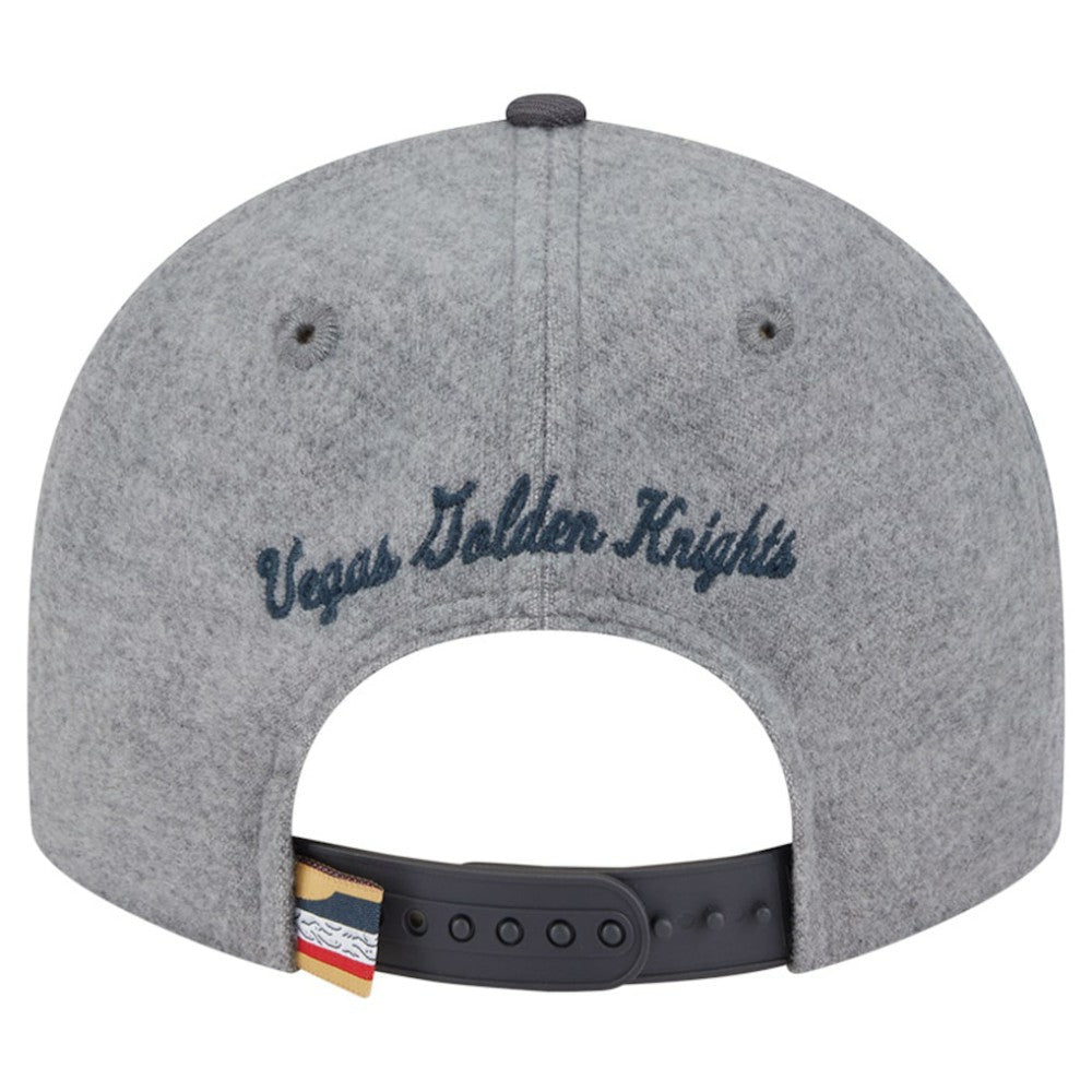 Vegas Golden Knights New Era Wool Pin Low Profile 9FIFTY Snapback Hat
