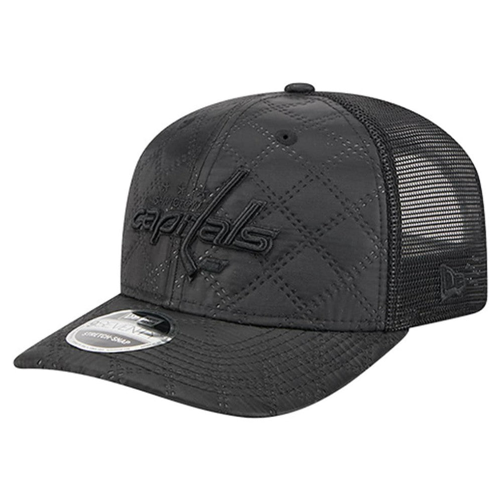 Washington Capitals New Era Quilted Nylon 9SEVENTY Adjustable Trucker Hat