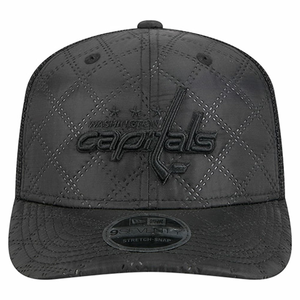 Washington Capitals New Era Quilted Nylon 9SEVENTY Adjustable Trucker Hat