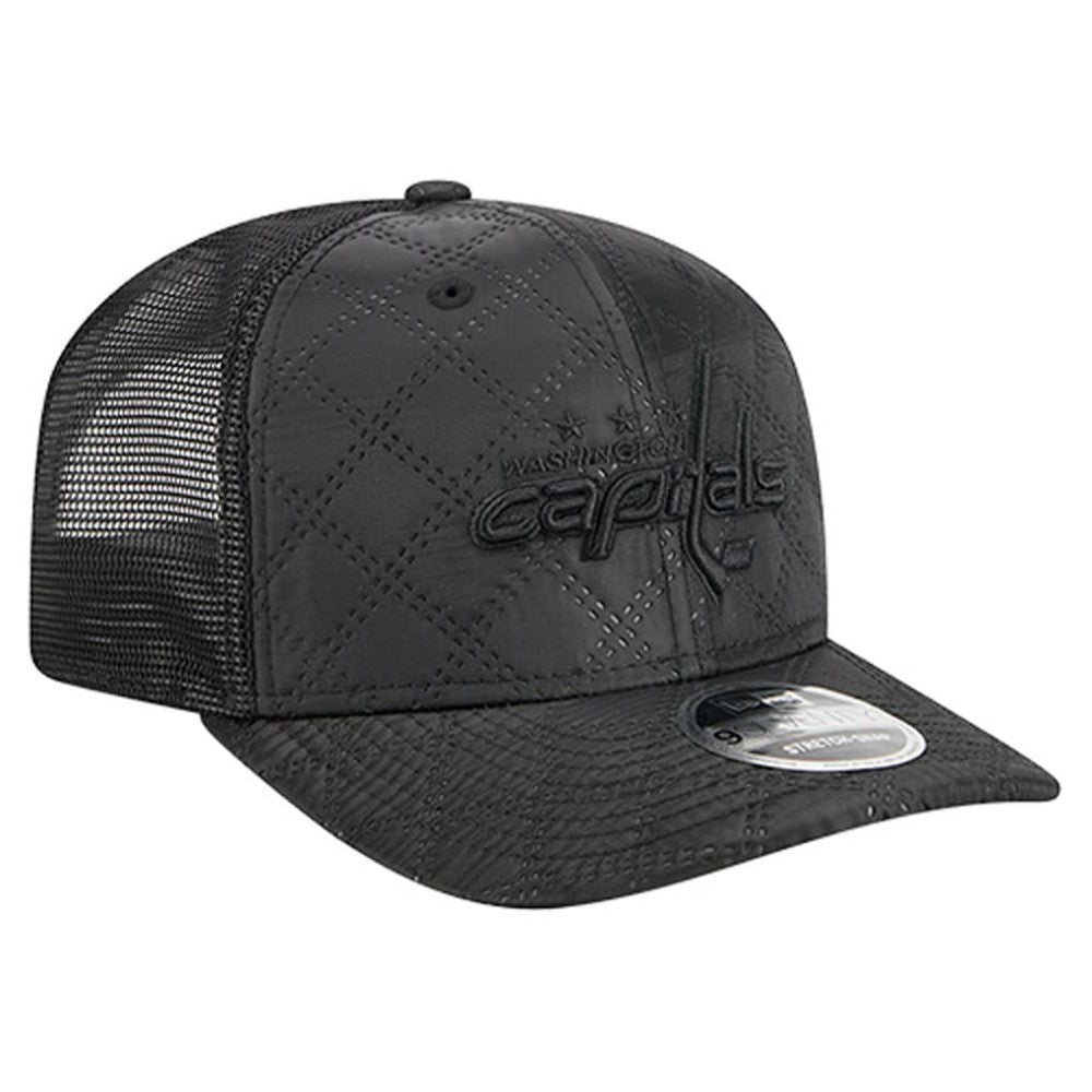 Washington Capitals New Era Quilted Nylon 9SEVENTY Adjustable Trucker Hat