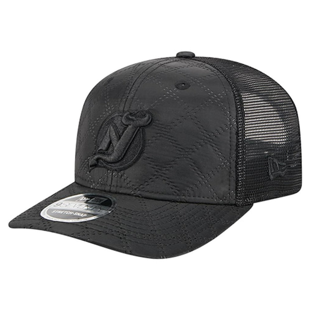 New Jersey Devils New Era Quilted Nylon 9SEVENTY Adjustable Trucker Hat