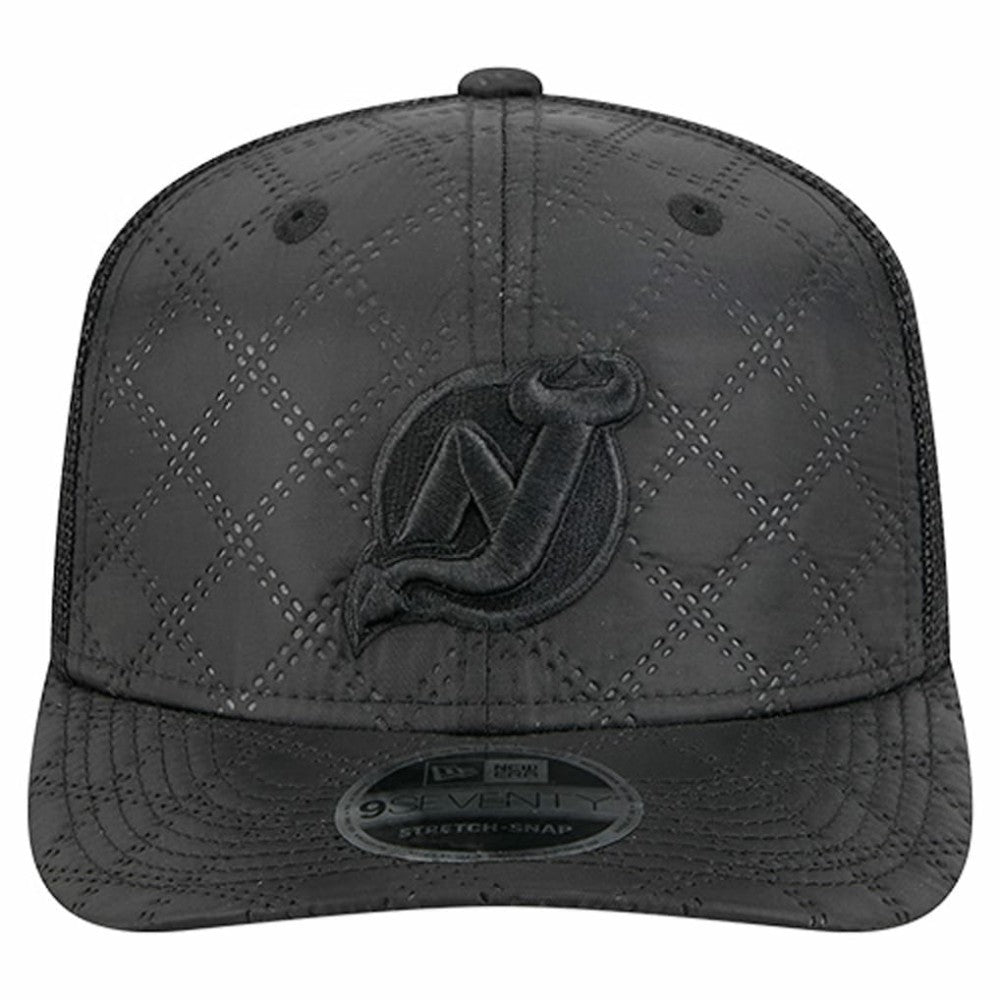 New Jersey Devils New Era Quilted Nylon 9SEVENTY Adjustable Trucker Hat