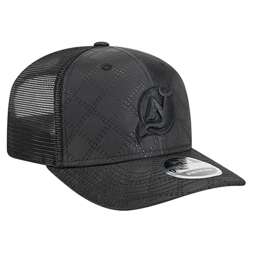 New Jersey Devils New Era Quilted Nylon 9SEVENTY Adjustable Trucker Hat