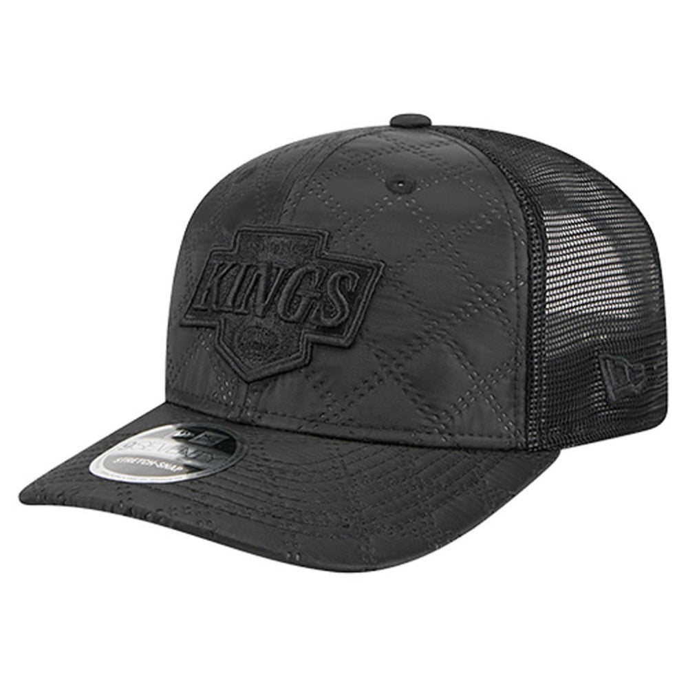 Los Angeles Kings New Era Quilted Nylon 9SEVENTY Adjustable Trucker Hat