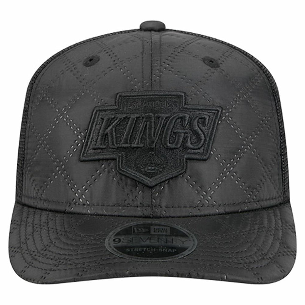 Los Angeles Kings New Era Quilted Nylon 9SEVENTY Adjustable Trucker Hat