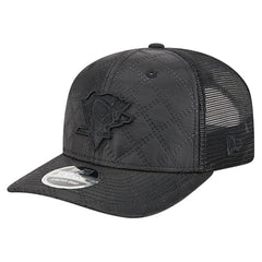 Pittsburgh Penguins New Era Quilted Nylon 9SEVENTY Adjustable Trucker Hat