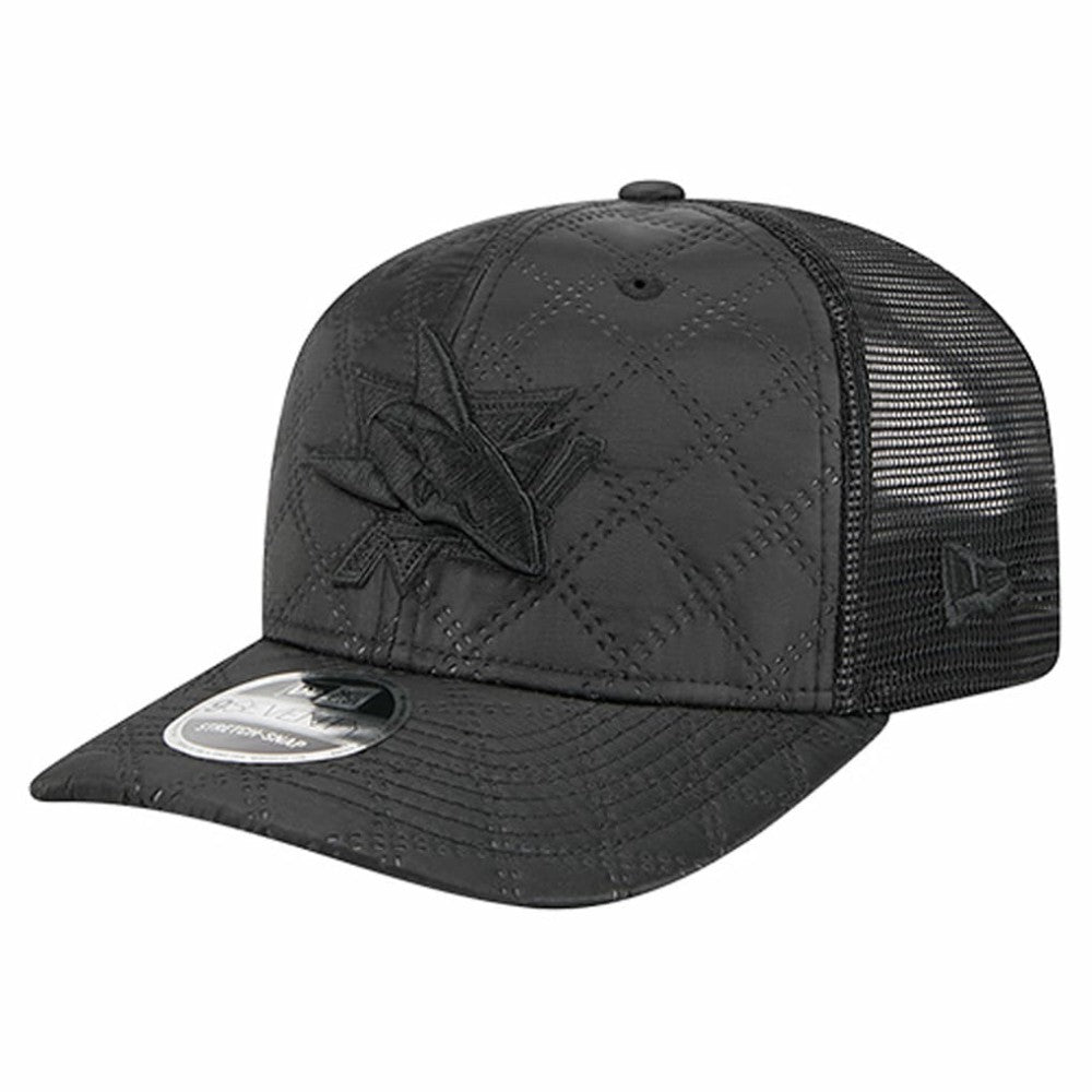 San Jose Sharks New Era Quilted Nylon 9SEVENTY Adjustable Trucker Hat