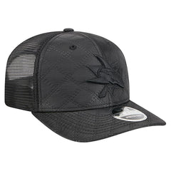San Jose Sharks New Era Quilted Nylon 9SEVENTY Adjustable Trucker Hat