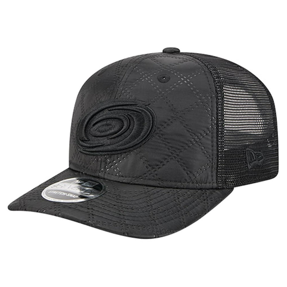Carolina Hurricanes New Era Quilted Nylon 9SEVENTY Adjustable Trucker Hat