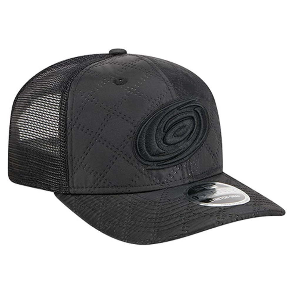 Carolina Hurricanes New Era Quilted Nylon 9SEVENTY Adjustable Trucker Hat