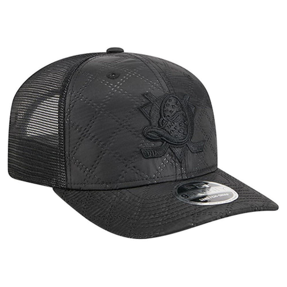 Anaheim Ducks New Era Quilted Nylon 9SEVENTY Adjustable Trucker Hat