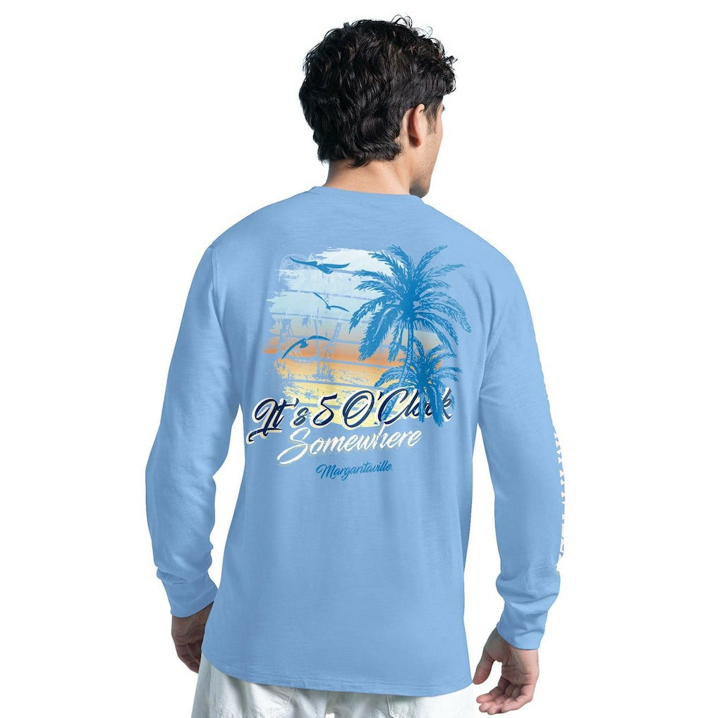 NFL Dallas Cowboys G-III Sports by Carl Banks Margaritaville It's Five O'Clock Somewhere Long Sleeve T-Shirt