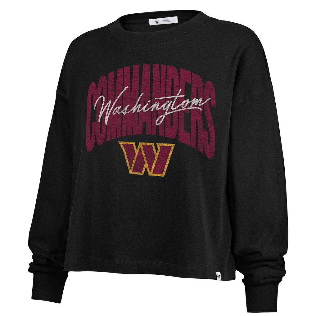 NFL Washington Commanders '47 Women's Plus Size Muse Sydney Long Sleeve T-Shirt
