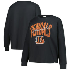 NFL Cincinnati Bengals '47 Women's Plus Size Muse Sydney Long Sleeve T-Shirt