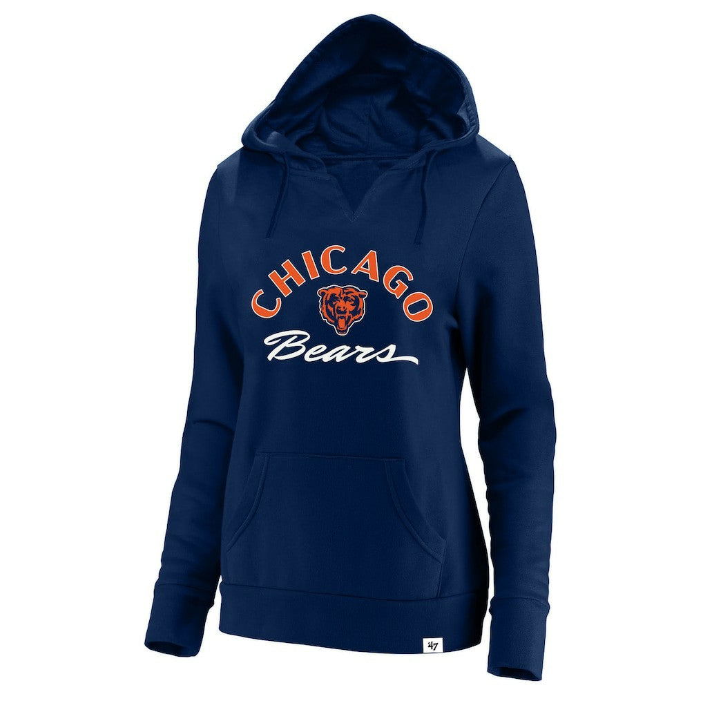 NFL Chicago Bears '47 Women's Plus Size Whirlwind Naomi Hoodie