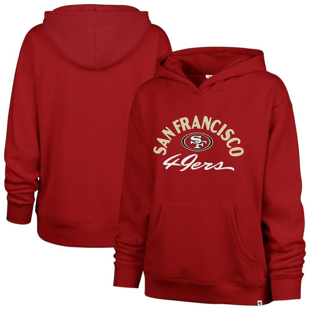 NFL San Francisco 49ers '47 Women's Plus Size Whirlwind Naomi Hoodie