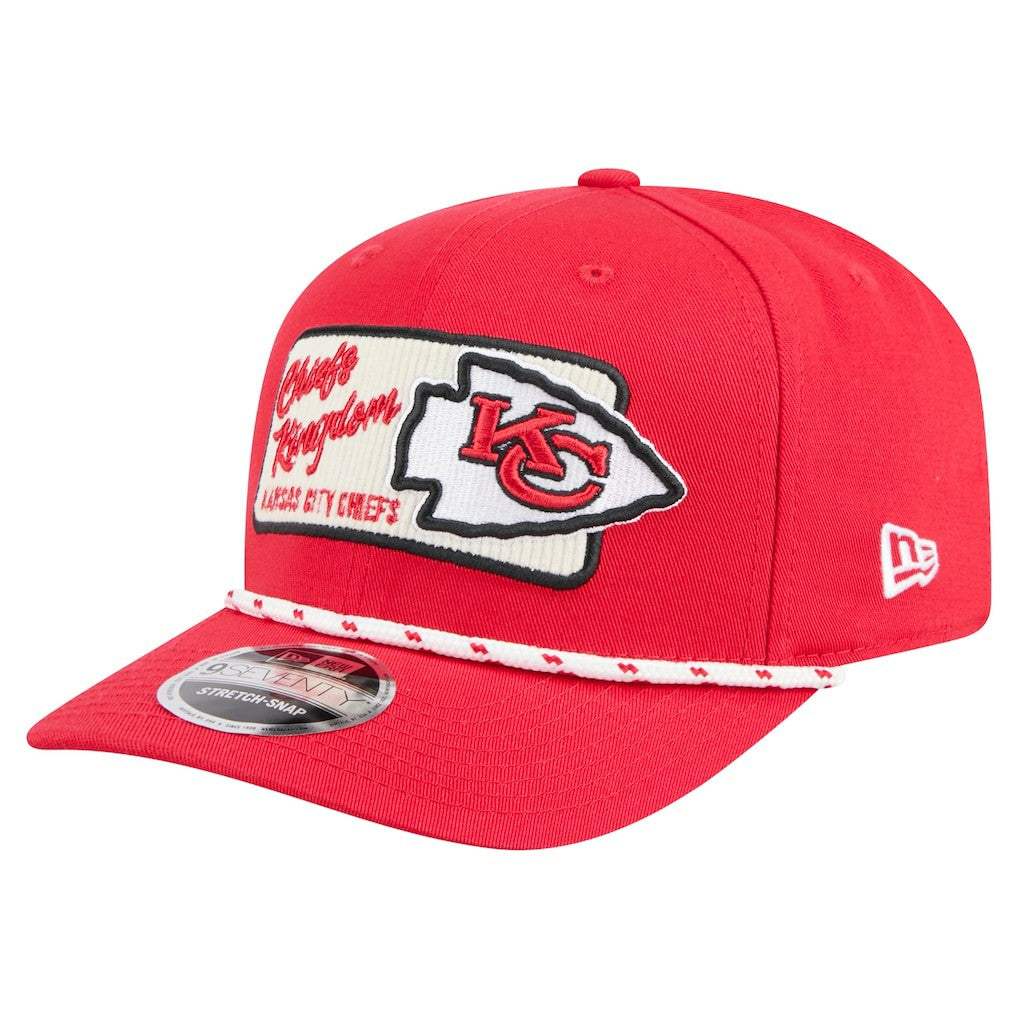 NFL Kansas City Chiefs Chant 9SEVENTY Stretch-Snap Hat
