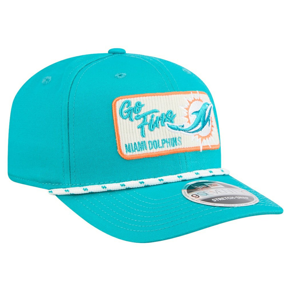 NFL Miami Dolphins Chant 9SEVENTY Stretch-Snap Hat