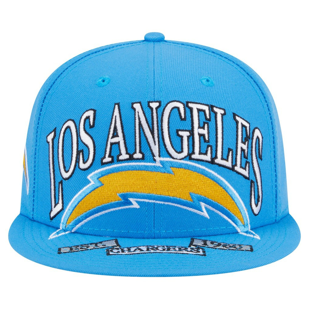 NFL Los Angeles Chargers Oversized 59FIFTY Fitted Hat
