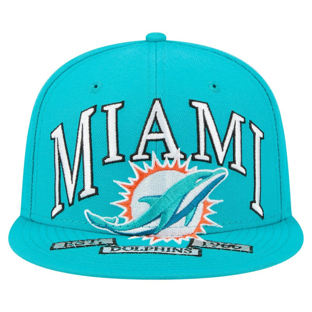NFL Miami Dolphins Oversized 59FIFTY Fitted Hat