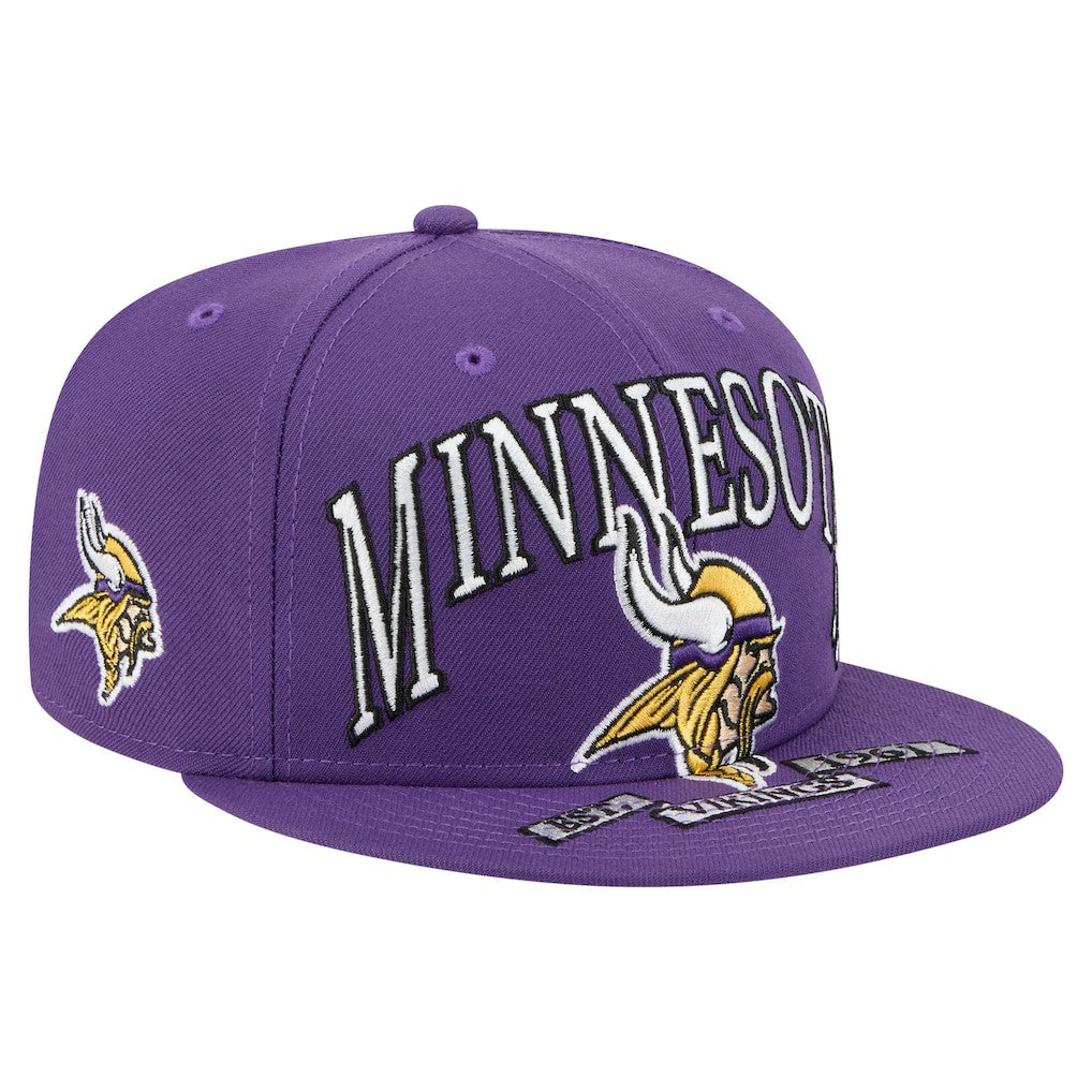 NFL Minnesota Vikings Oversized 59FIFTY Fitted Hat