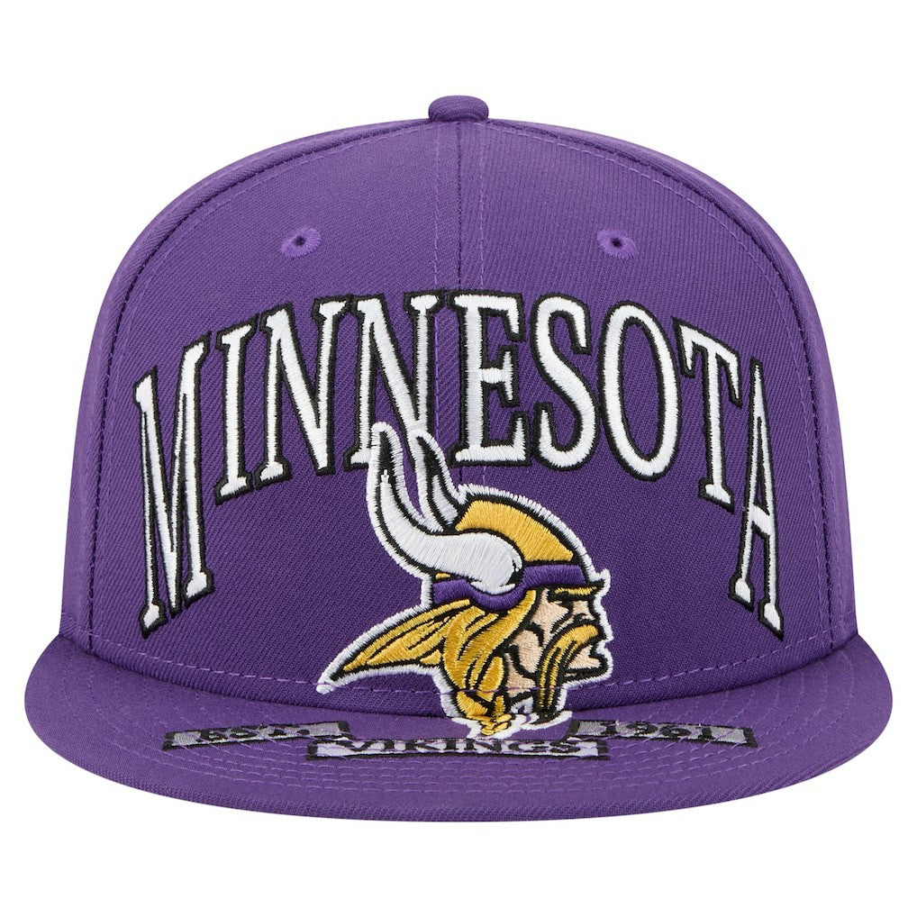 NFL Minnesota Vikings Oversized 59FIFTY Fitted Hat