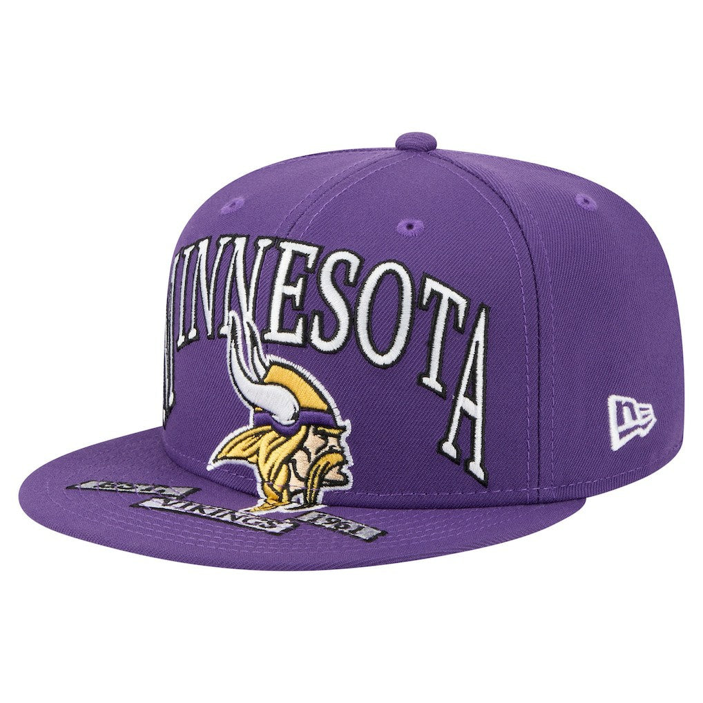 NFL Minnesota Vikings Oversized 59FIFTY Fitted Hat