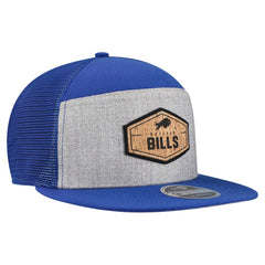 NFL Buffalo Bills Cork Split Panel 9FIFTY Trucker Snapback Hat