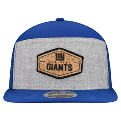 NFL New York Giants Cork Split Panel 9FIFTY Trucker Snapback Hat
