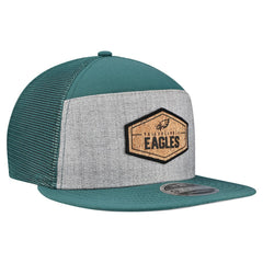 NFL Philadelphia Eagles Cork Split Panel 9FIFTY Trucker Snapback Hat