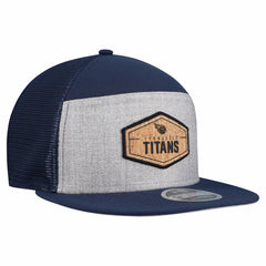 NFL Tennessee Titans Cork Split Panel 9FIFTY Trucker Snapback Hat