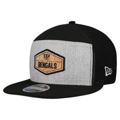 NFL Cincinnati Bengals Cork Split Panel 9FIFTY Trucker Snapback Hat