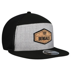 NFL Cincinnati Bengals Cork Split Panel 9FIFTY Trucker Snapback Hat